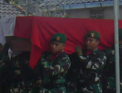 Jenazah Kopda Eri Dwi Priambodo Tiba di Rumah Duka Temanggung