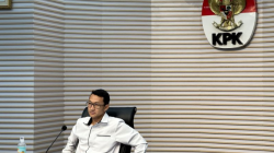 Juru Bicara Komisi Pemberantasan Korupsi (KPK) Budi Prasetyo saat memberikan keterangan di Gedung Merah Putih KPK, Jakarta, Rabu (14/5/2025). ANTARA/Rio Feisal