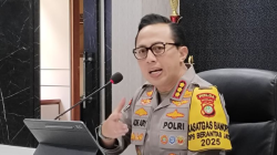 Kabid Humas Polda Metro Jaya, Kombes Pol Ade Ary Syam Indradi saat ditemui di Jakarta, Jumat (23/5/2025). ANTARA/Ilham Kausar
