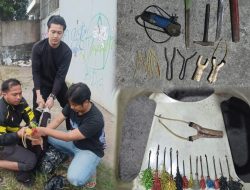 Tukang Biasa Ternyata Dalang Suplai Busur di Jalanan Makassar