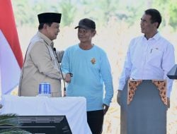 Presiden Prabowo Bersyukur Didampingi Tokoh Patriotik Seperti Mentan Amran