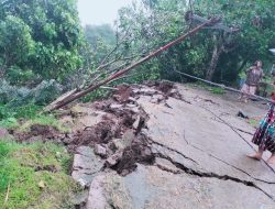 Tanah Bergerak Landa Dusun Bena’ Toraja, 5 Rumah 1 TK Rusak Parah