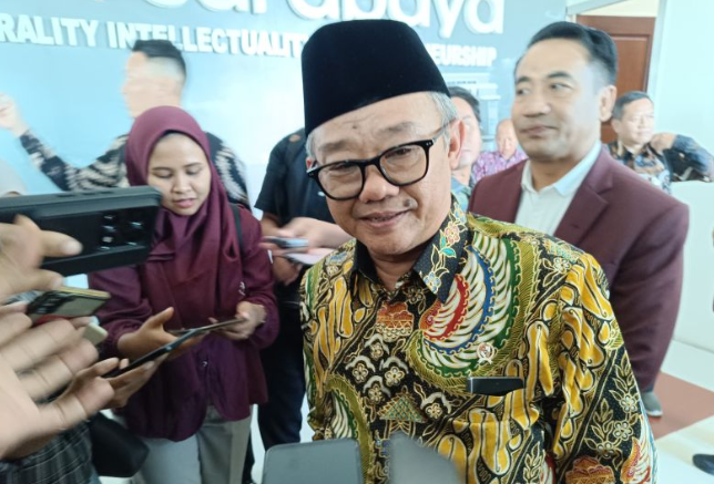 Menteri Pendidikan Dasar dan Menengah (Mendikdasmen) Abdul Mu'ti. ANTARA/Willi Irawan
