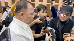 Direktur Tindak Pidana Tertentu Badan Reserse Kriminal Polri Brigjen Nunung Syaifuddin dalam keterangan pers di Mabes Polri, Jakarta, Rabu (11 Juni 2025). (ANTARA/Fath Putra Mulya/pertama)