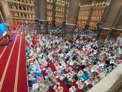 Masjid Istiqlal Gelar Makan Bergizi Bersama 2.000 Anak Yatim dari Daging Kurban Prabowo dan Gibran