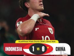 Garuda Tak Terbendung: Menang Lawan China, Peringkat FIFA Melejit