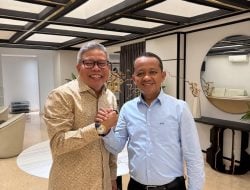 Taufan Pawe Temui Ketum Bahlil di Kediamannya, Dapat Dukungan Musda Golkar Sulsel?
