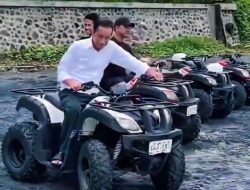 Heboh Video Jokowi Naik ATV Bareng Cucu, Roy Suryo: Itu Video Asli, Lokasi di Bali