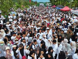 Lautan Manusia Banjiri Jalan Sehat Anti Mager di Luwu, Gubernur Andi Sudirman: Alhamdulillah