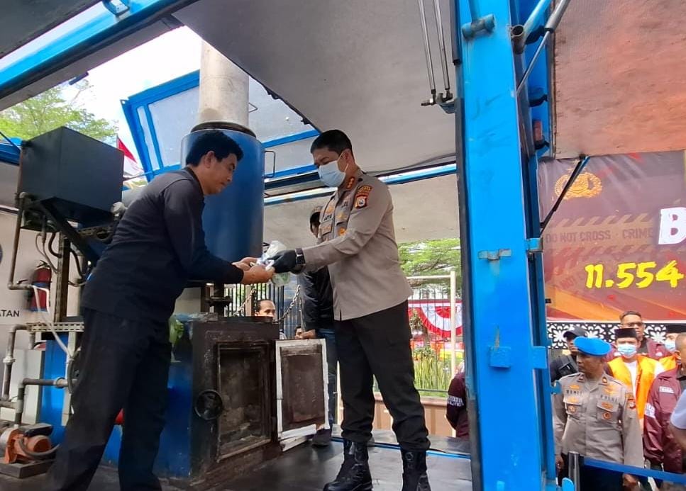 Narkoba Masuk Lewat Kalimantan, tapi Gagal Tembus Kota Daeng