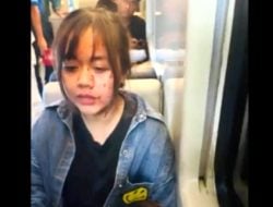 Perempuan Berparas Cantik Jadi Korban Lemparan Batu ke Kereta, Netizen: Pelaku Harus Dicari Sampai Ketemu