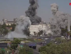 Israel Bombardir Kota Damaskus, Kementerian Pertahanan Hancur